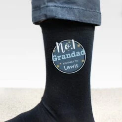 Personalised No.1 Daddy Socks -Chic Household Items 30913907 alt02