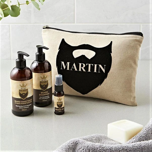 Personalised Name Only Beard Kit 2 Personalised Name Only Beard Kit