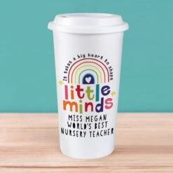 Personalised Shape Little Minds Travel Mug -Chic Household Items 30913917 alt04