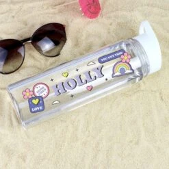 Personalised Good Vibes Water Bottle -Chic Household Items 30930015 alt03