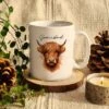 Personalised Male Highland Cow Mug -Chic Household Items 30961283