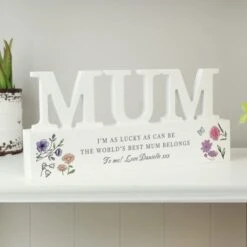 Personalised Wild Flowers Mum Ornament -Chic Household Items 30985065 alt02