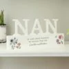 Personalised Wild Flowers Nan Ornament -Chic Household Items 30985083