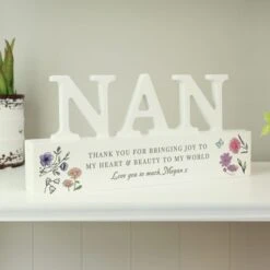 Personalised Wild Flowers Nan Ornament -Chic Household Items 30985083 alt02