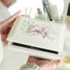 Personalised Floral Wooden Jewellery Box 1 Personalised Floral Wooden Jewellery Box -Chic Household Items 30985089