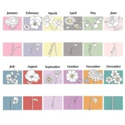 Personalised Birth Flower Wooden Jewellery Box -Chic Household Items 30985104 alt06